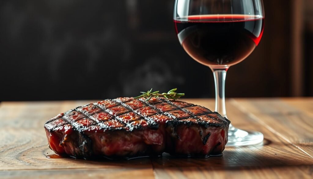 kombination wein fleisch