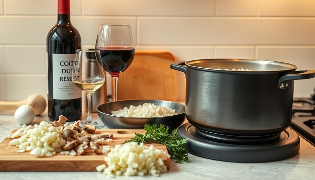 risotto setup