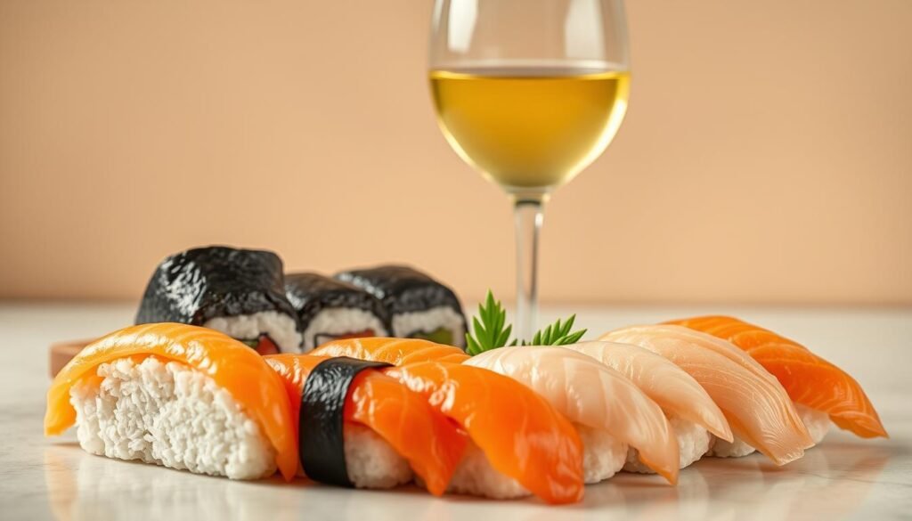 sushi wein