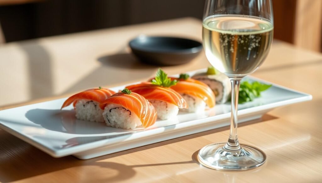 sushi wein