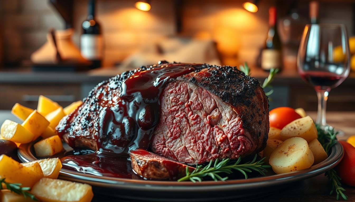 welcher rotwein zum kochen rinderbraten