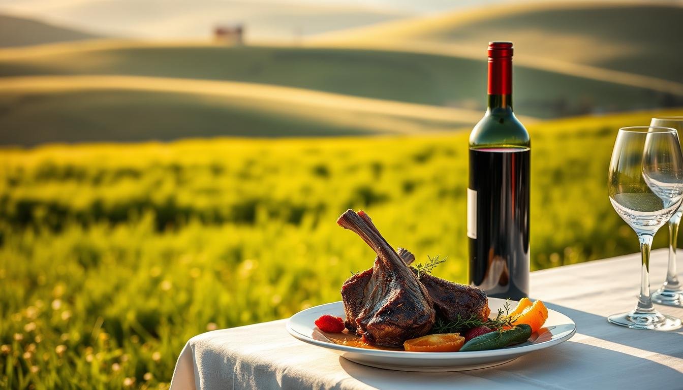 welcher wein zu lamm